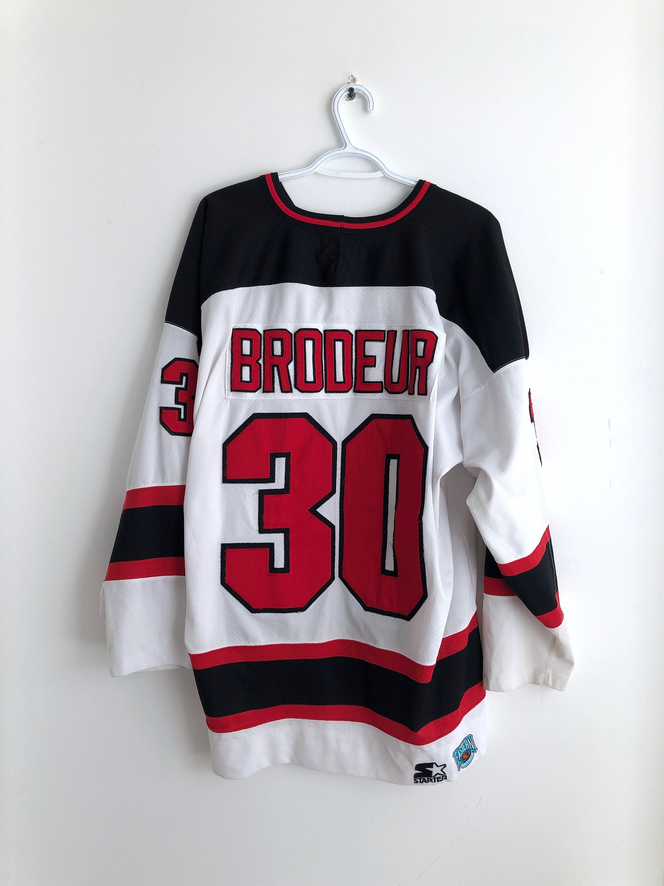 New Jersey Devils Martin Brodeur Official Red Reebok Authentic