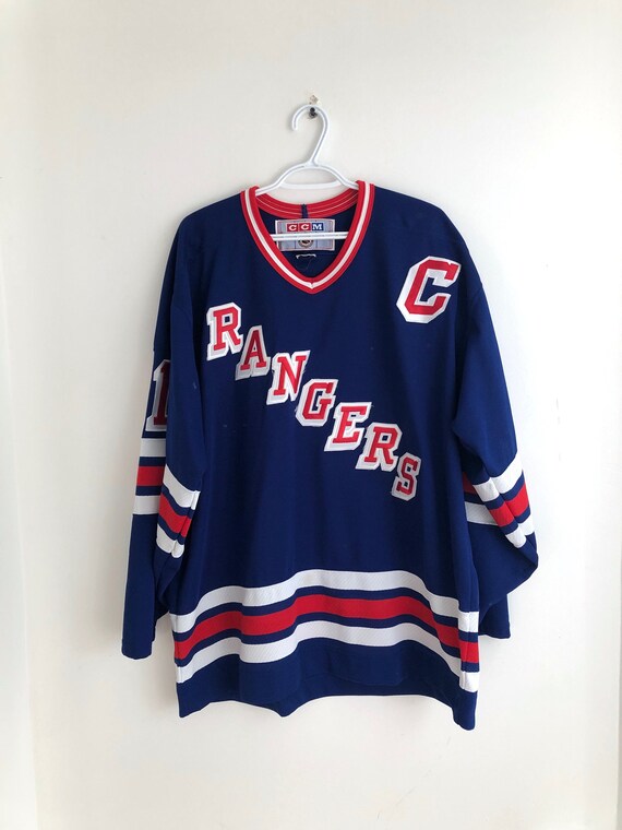 mark messier rangers jersey