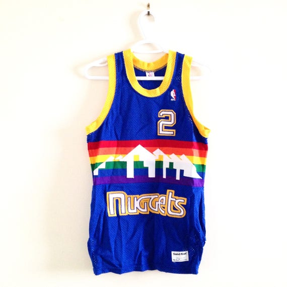 vintage denver nuggets jersey