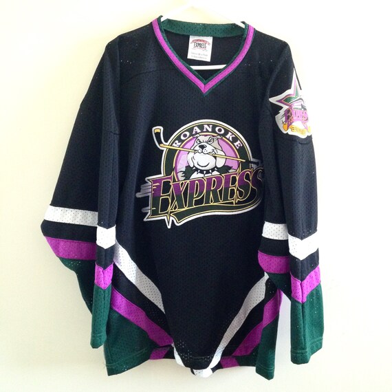 Roanoke Express Vintage Jersey Express Hockey Jers