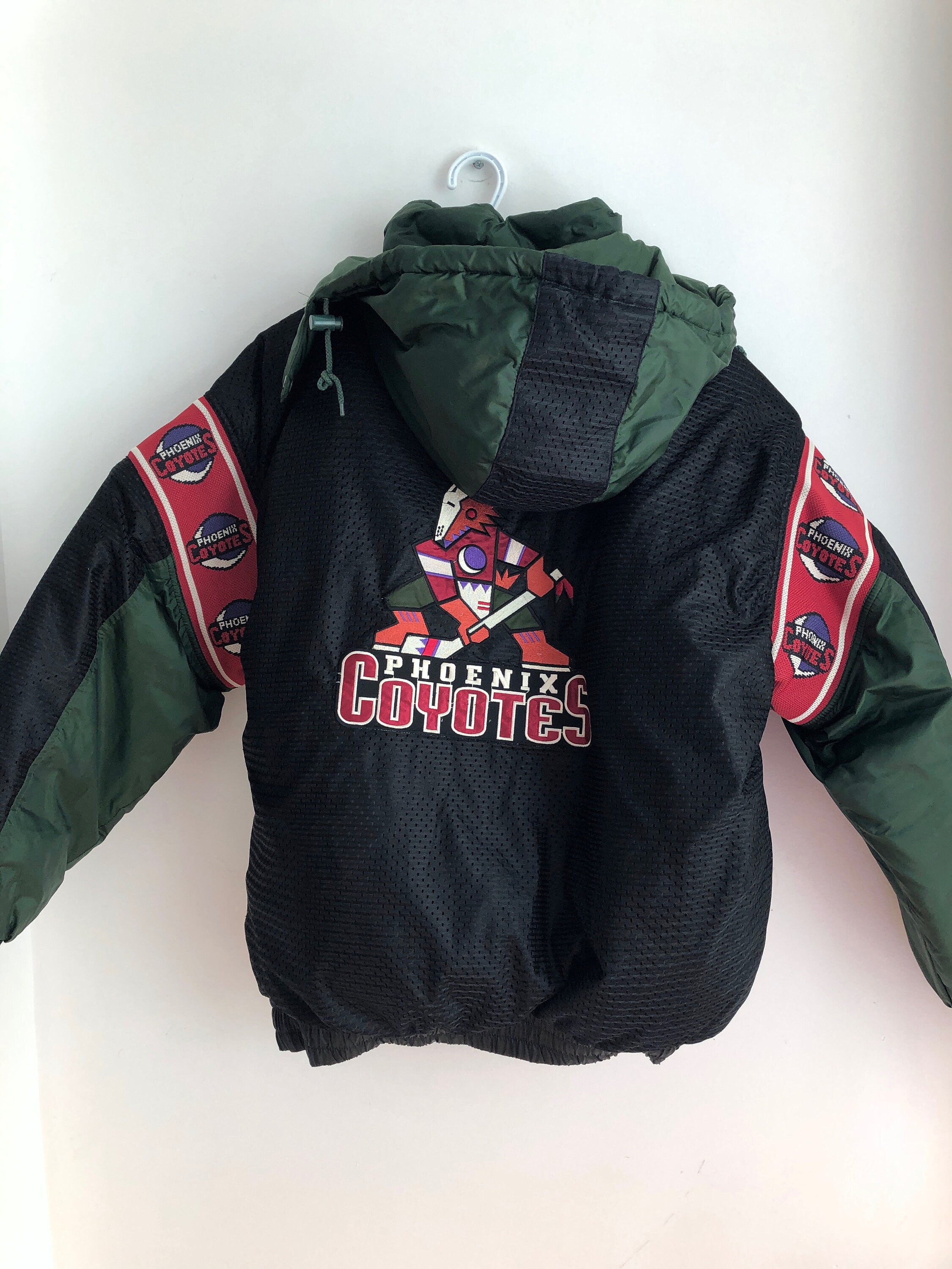 Phoenix Coyotes Vintage Pro Player Reversible Jacket - Etsy Polska