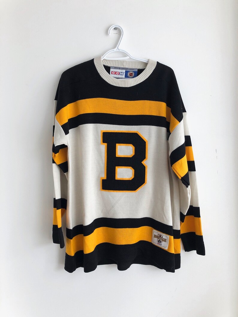 bruins hockey sweater