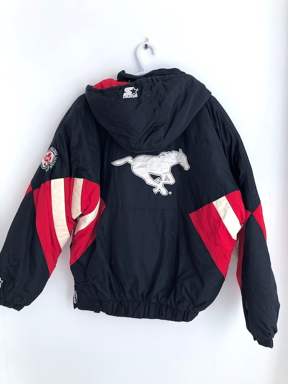Calgary Stampeders Vintage Starter Pullover Jacket M Etsy UK