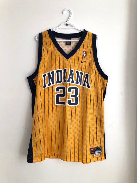 Ron Artest Vintage Indiana Pacers Nike Swingman Basketball Jersey (XXL)