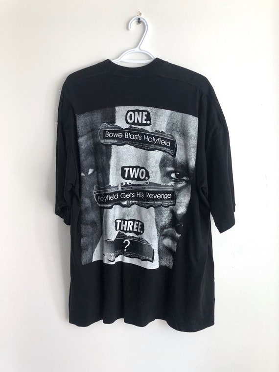 Evander Holyfield Riddick Bowe Vintage 1995 T-shirt (L) - Etsy