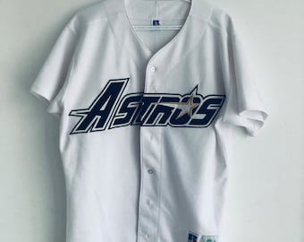 Houston Astros Vintage Russell Athletic Diamond Collection Baseball Jersey (44)