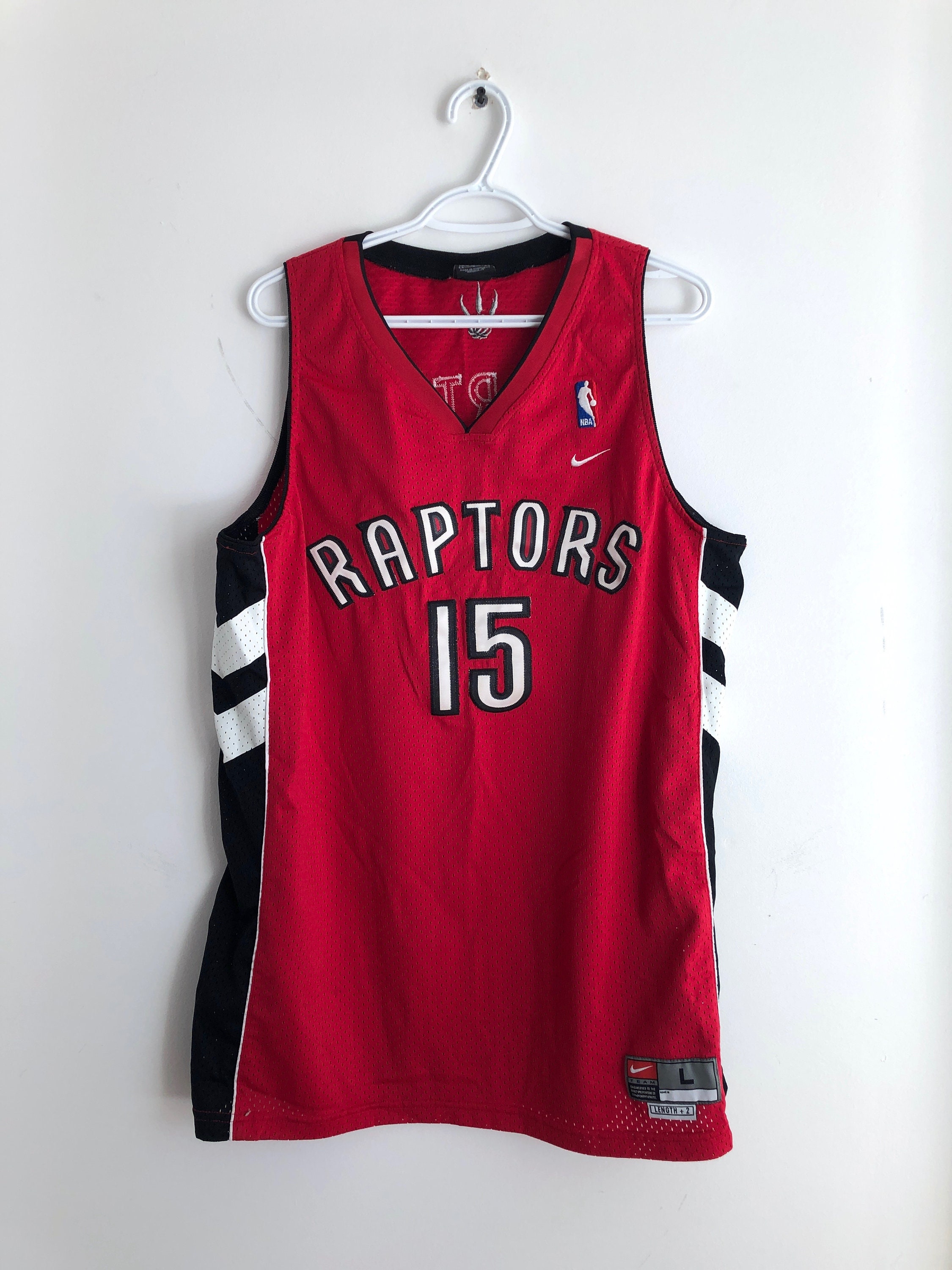 Vintage Nike Toronto Raptors Vince Carter Swingman NB… - Gem