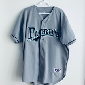 Il Marlins Jersey - Gray - Small - Royal Retros