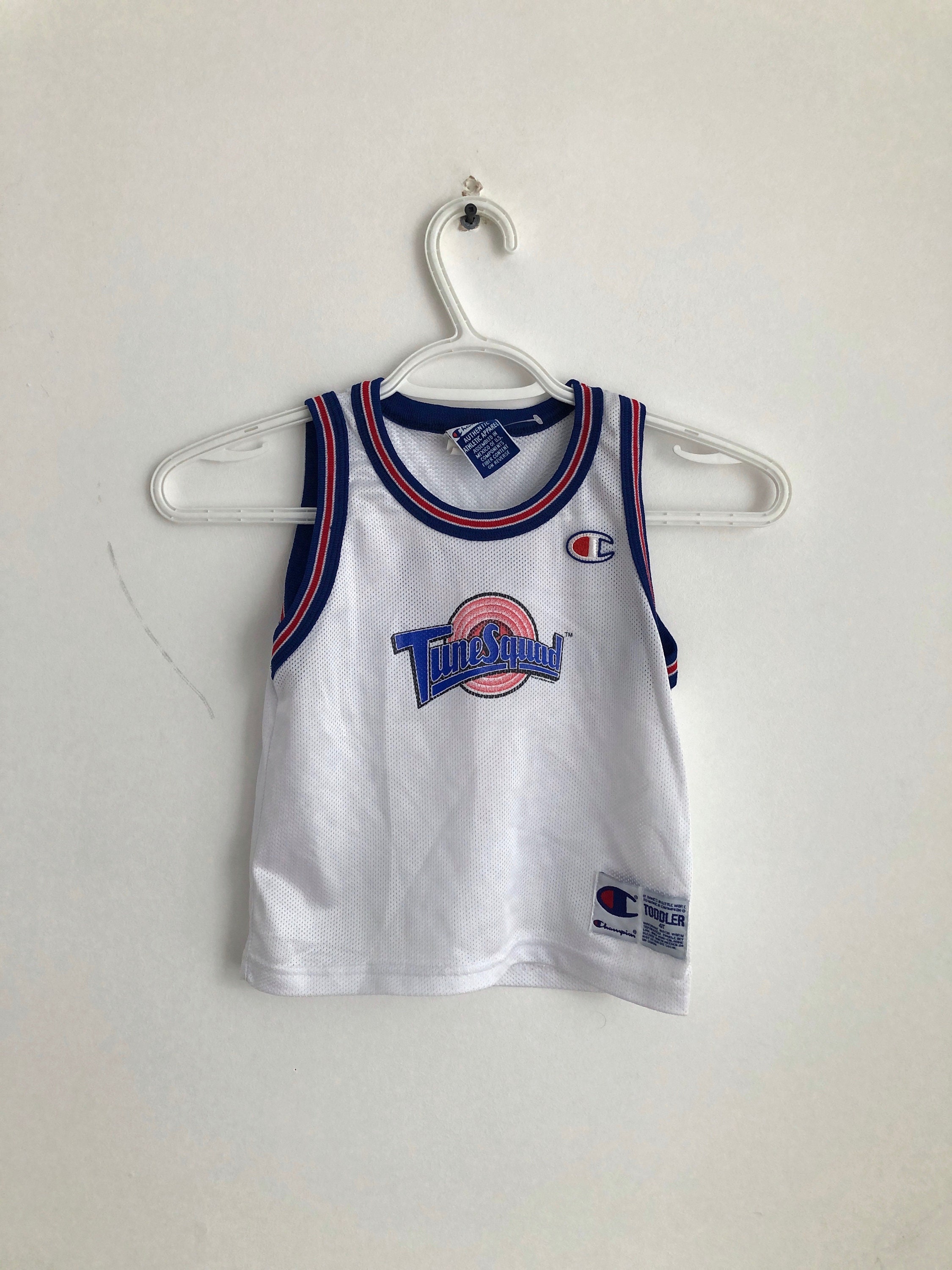 Vintage Tune Squad Jordan Space Jam Champion Authentic Apparel Sewn Jersey  XL