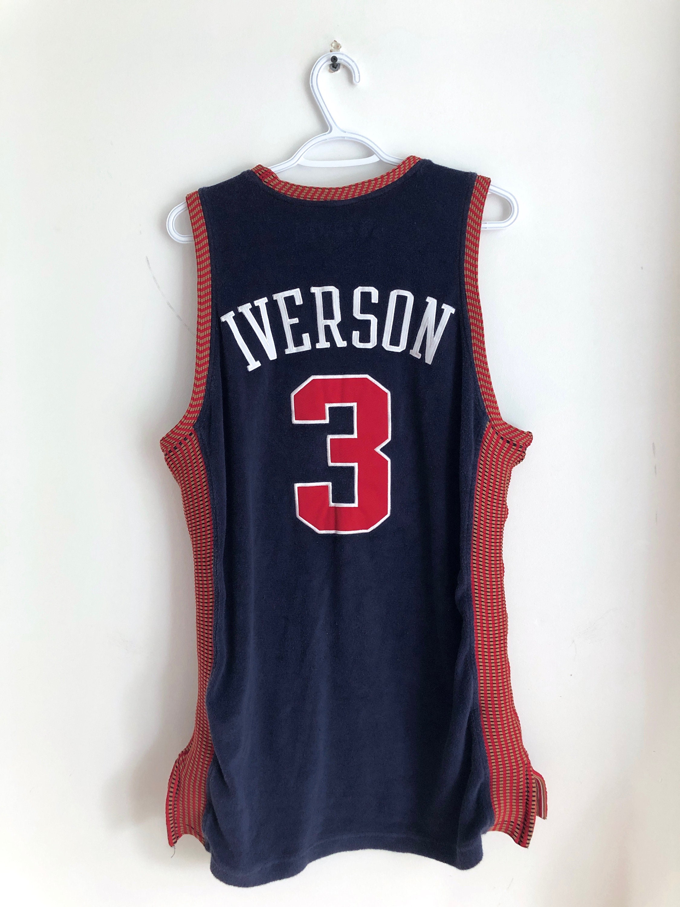 Allen Iverson Syracuse Nats Philadelphia 76ers Reebok -  New Zealand