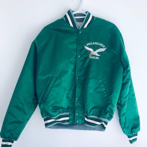 Vintage Philadelphia Eagles Starter Jacket - Etsy Vintage Philadelphia Eagles Starter Jacket - Etsy