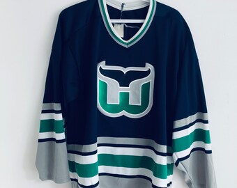 Plymouth Whalers Vintage Bauer Hockey Jersey -  Sweden