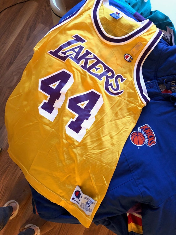 vintage lakers jersey