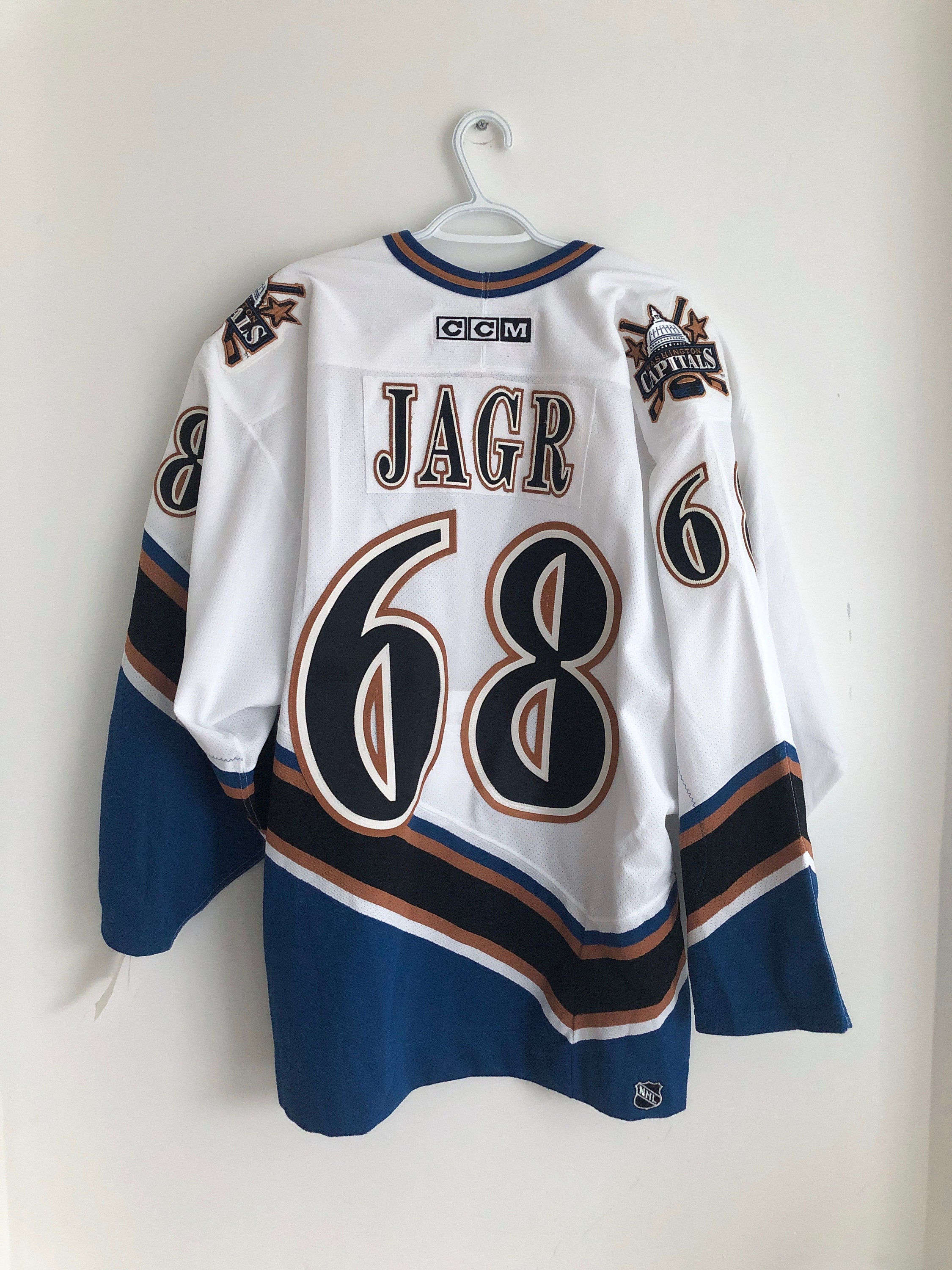 2002 Jaromir Jagr Washington Capitals CCM NHL Jersey Size XXL