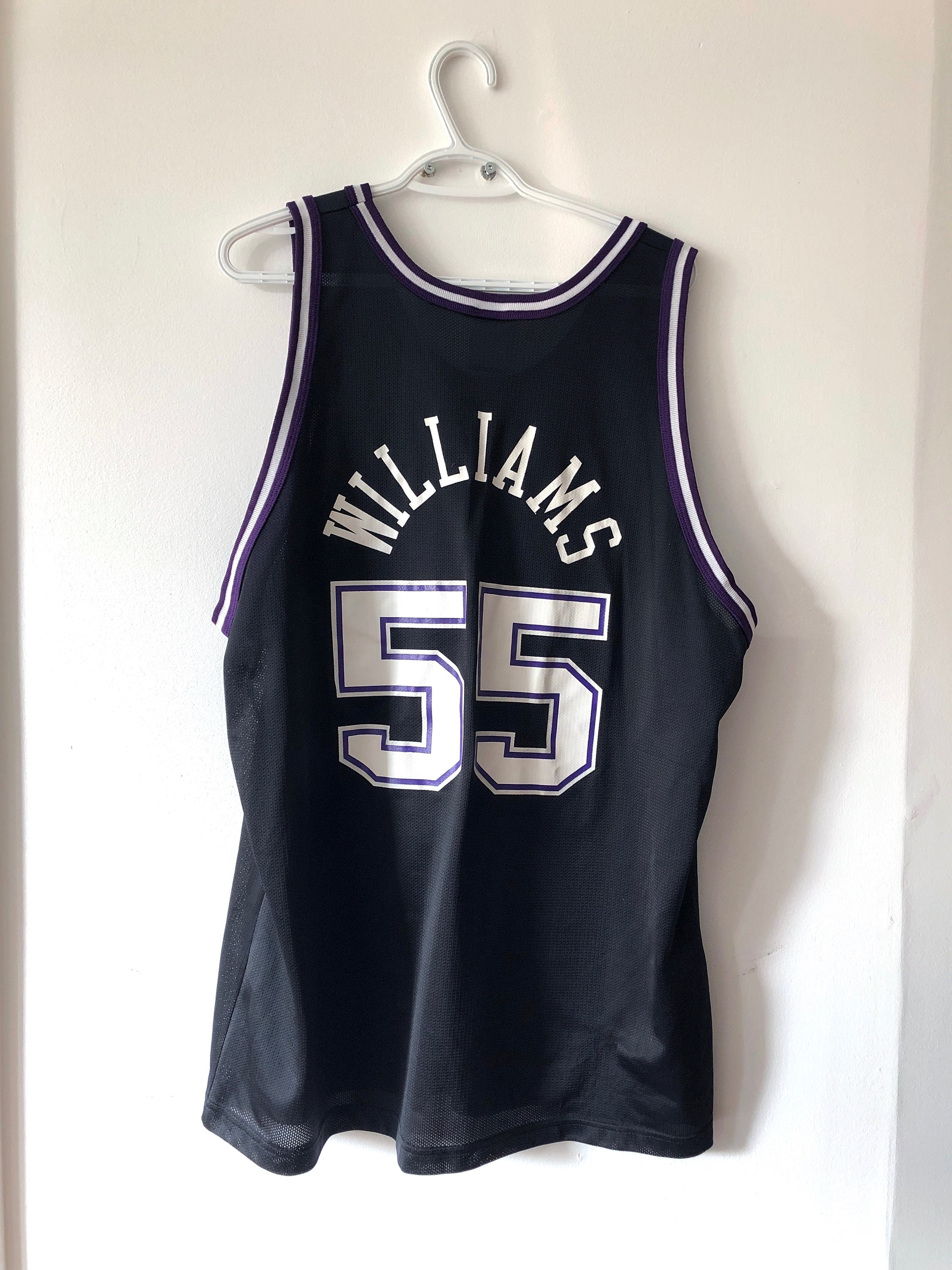 Vintage Champion NBA Sacramento Kings Jason Williams Basketball Jersey