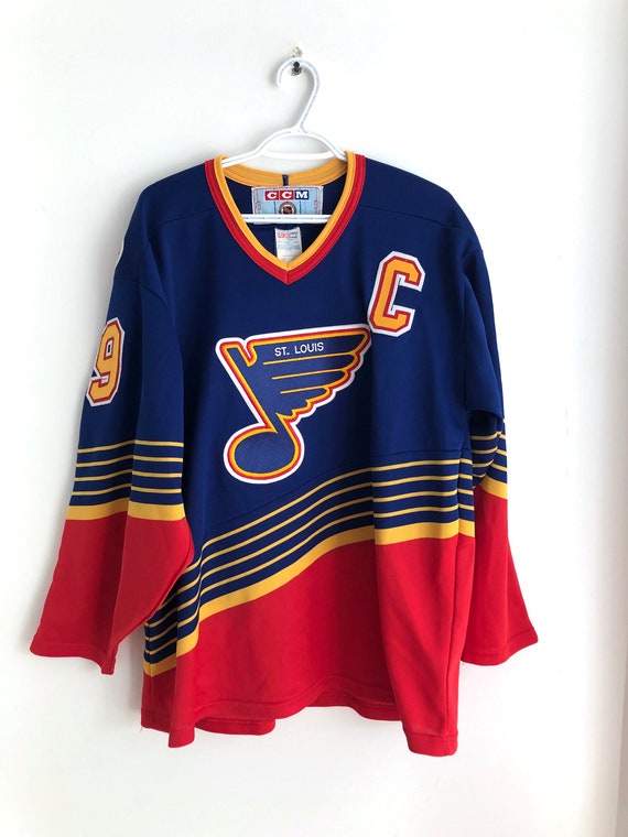 vintage st louis blues jersey