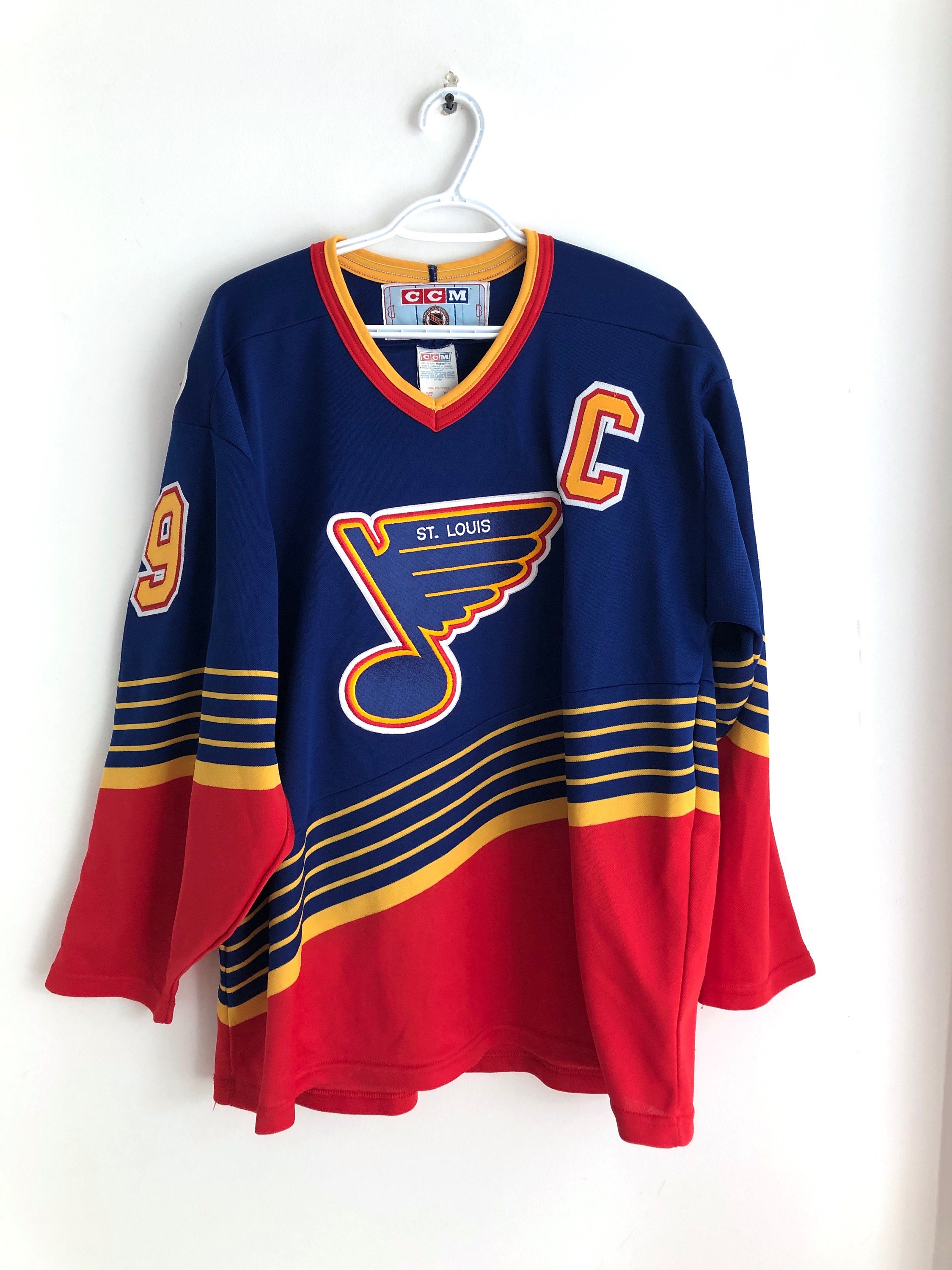CCM, Shirts, St Louis 8s Ccm Vintage Hockey Jersey