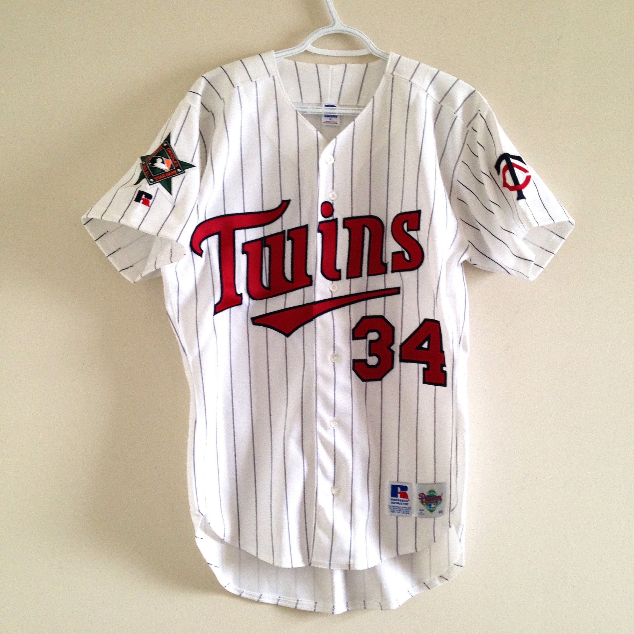 Russell Athletic Diamond Collection Minnesota Twins Jersey Men