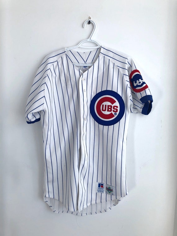 Mark Grace Chicago Cubs Vintage Russell Athletic Diamond Collection  Baseball Jersey (40)