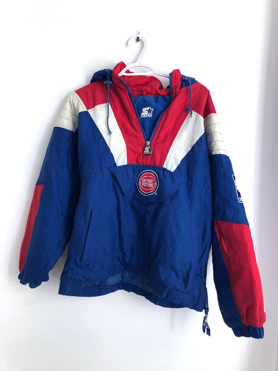 Detroit Pistons Vintage Starter Starter Jacket (L) Gem