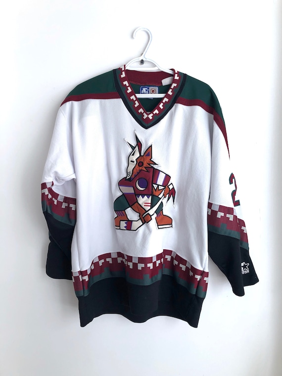 Phoenix Coyotes Jeremy Roenick Starter Hockey Jersey - 5 Star Vintage