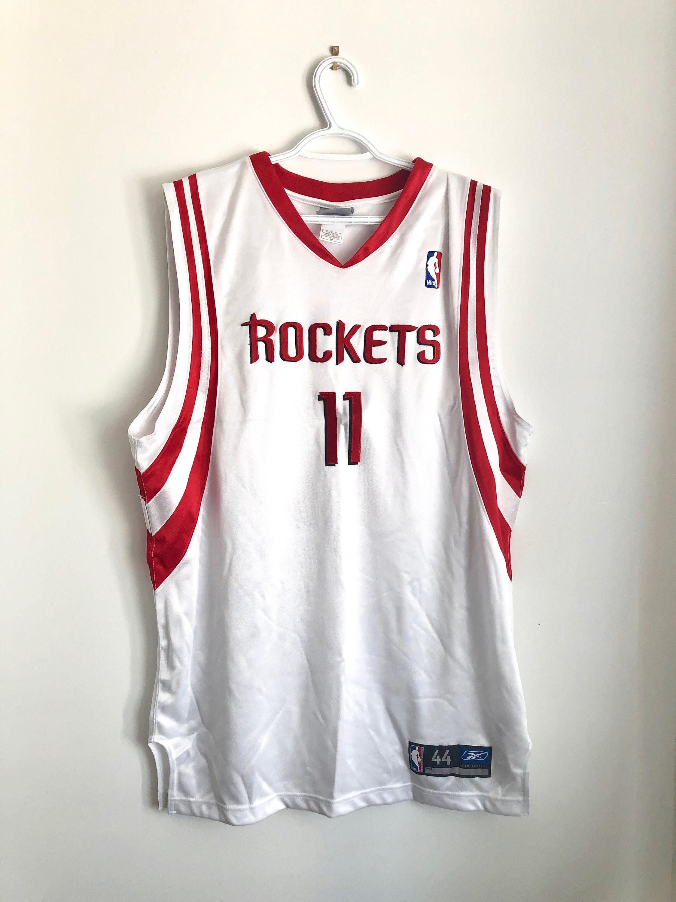 Retro Houston Rockets Yao Ming Jersey Reebok Size: - Depop