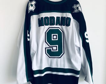 Mike Modano Vintage Dallas Stars Starter Hockey Jersey (XL)