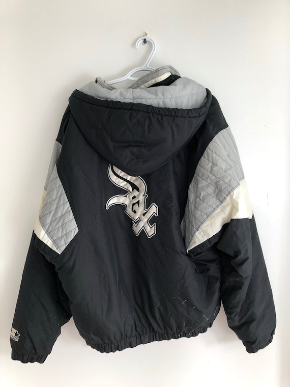 White sox cheap windbreaker pullover