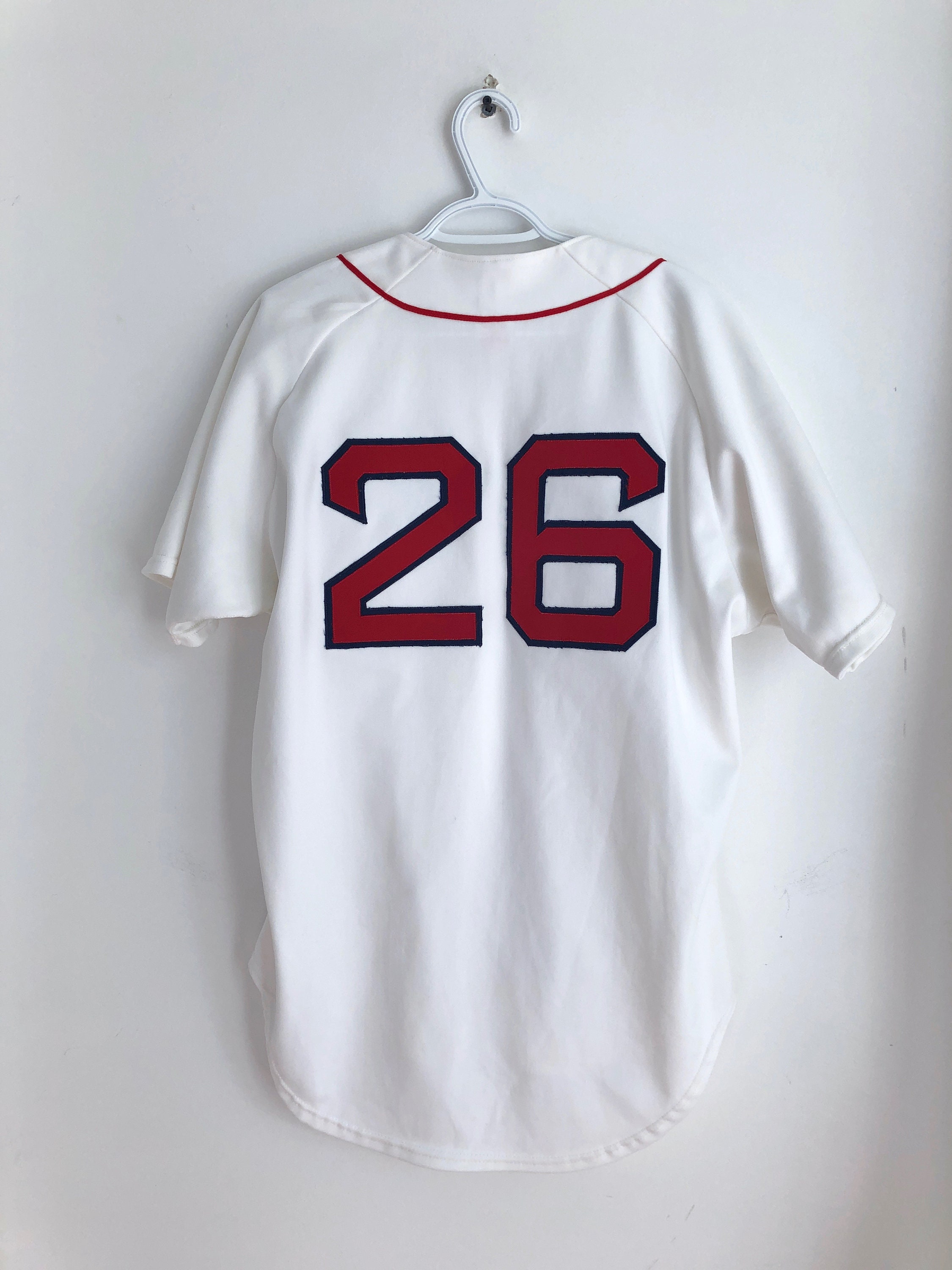 Wade Boggs Boston Red Soxvintage Rawlings Baseball Jersey 44