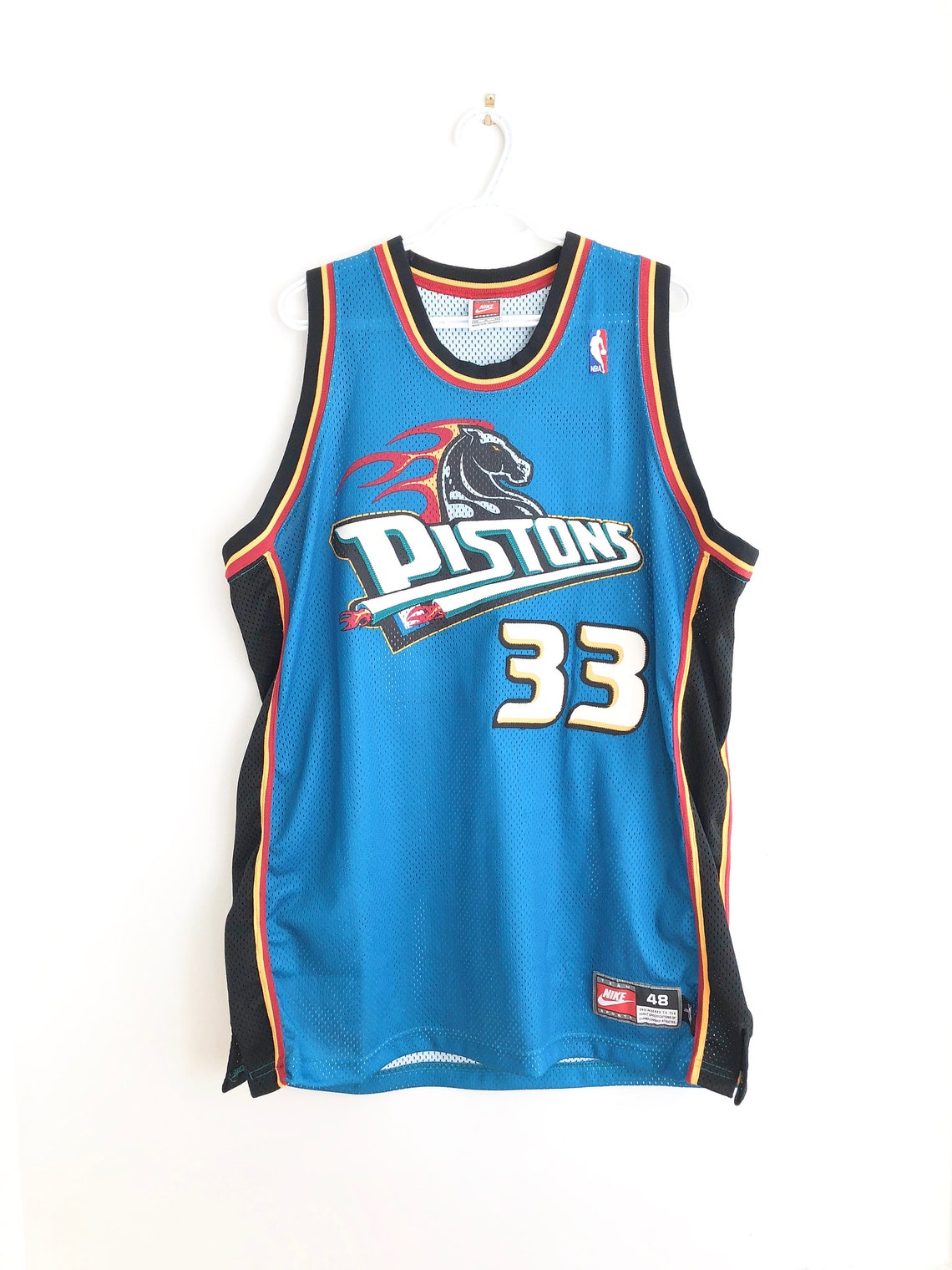 Grant Hill Vintage Nike Authentic Basketball Jersey Etsy
