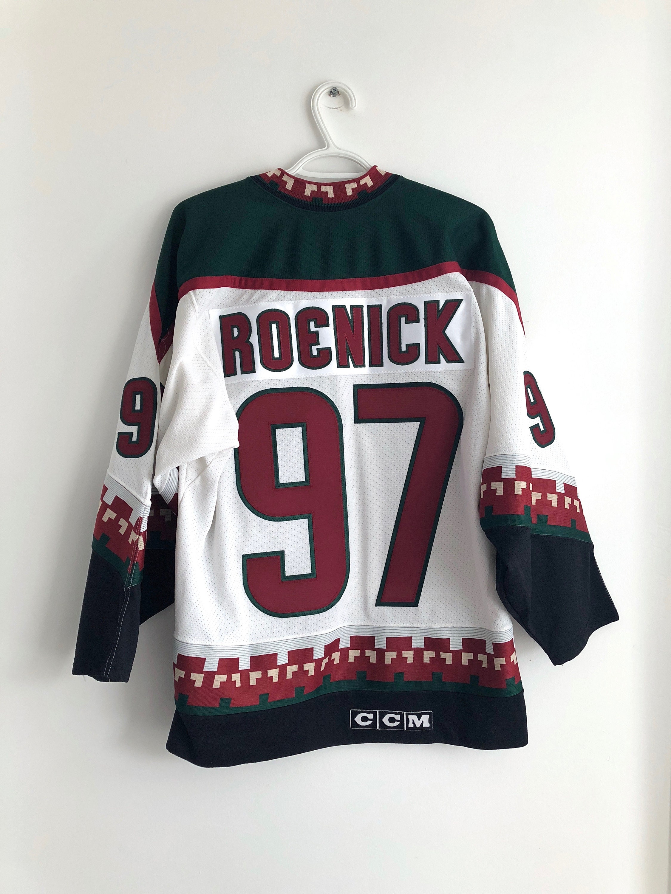 Jeremy Roenick Autographed Chicago Custom Red Hockey Jersey - BAS
