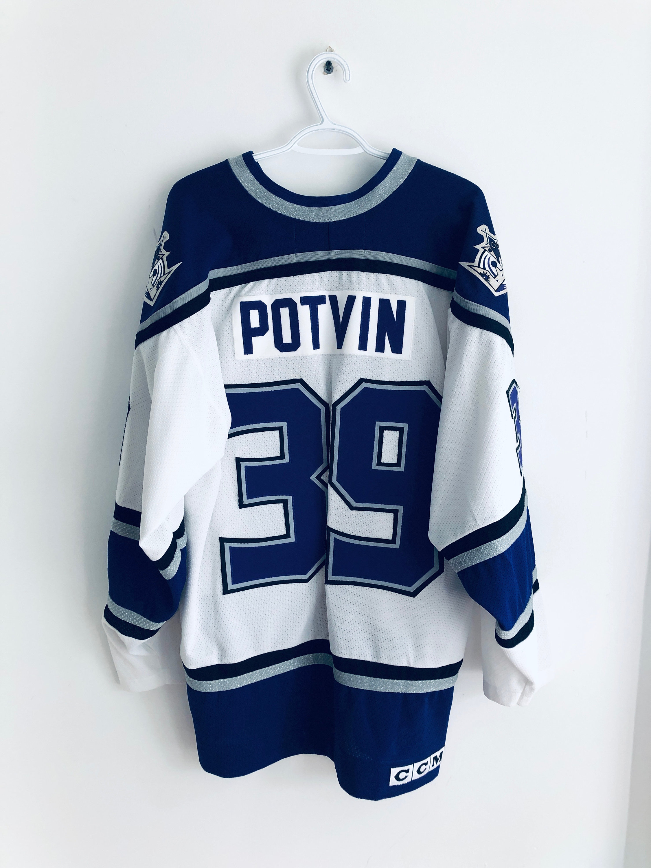 Felix Potvin Vintage Los Angeles Kings CCM Hockey Jersey (XL)