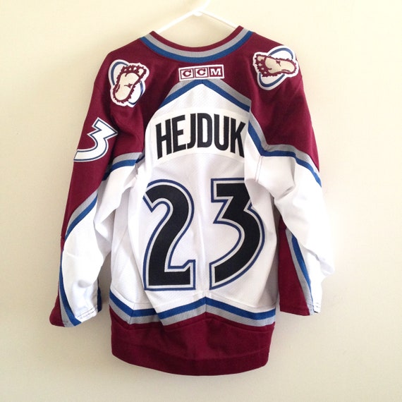 colorado avalanche vintage jersey