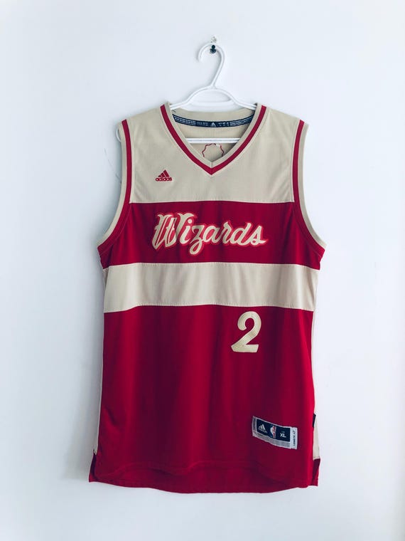 John Wall Vintage Washington Wizards Adidas Christmas