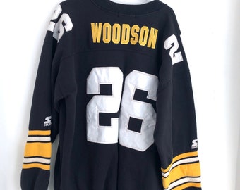 Rod Woodson Vintage Pittsburgh Steelers Starter Sweatshirt (XXL)