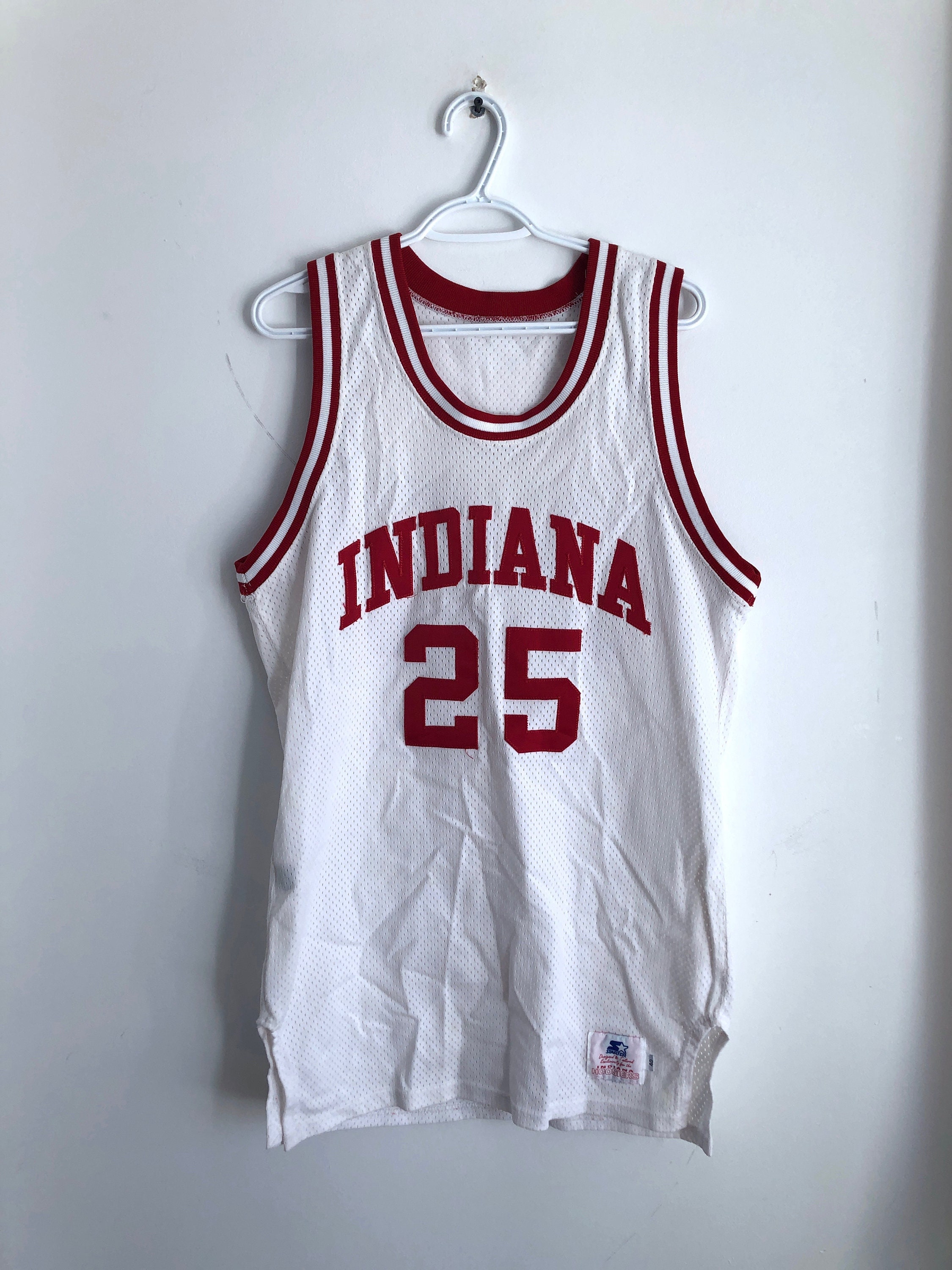 Hot] Buy New Custom Indiana Hoosiers Jersey Retro White