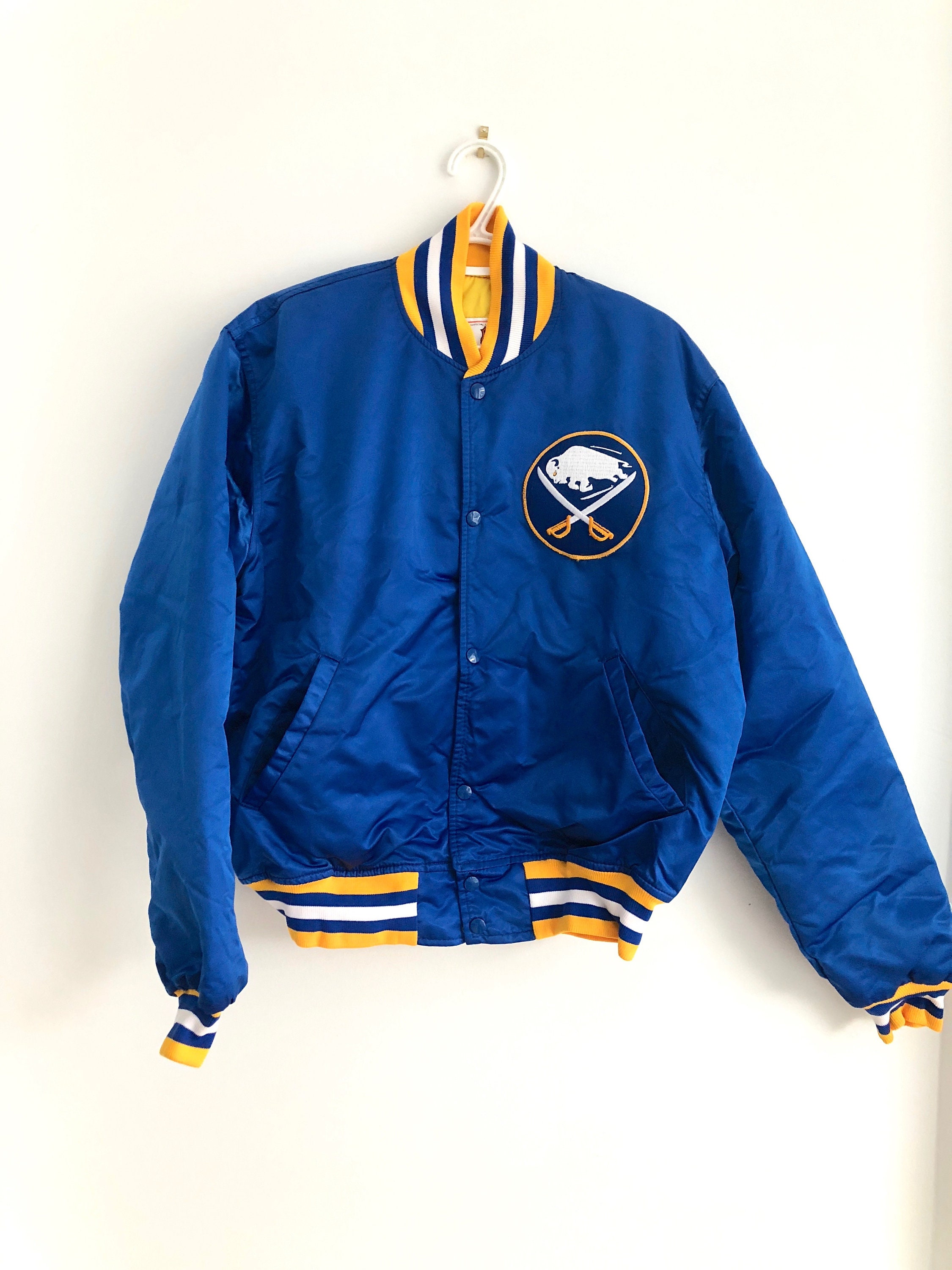 Vintage 1970's Ladies NHL Hockey Buffalo Sabres Button Jacket