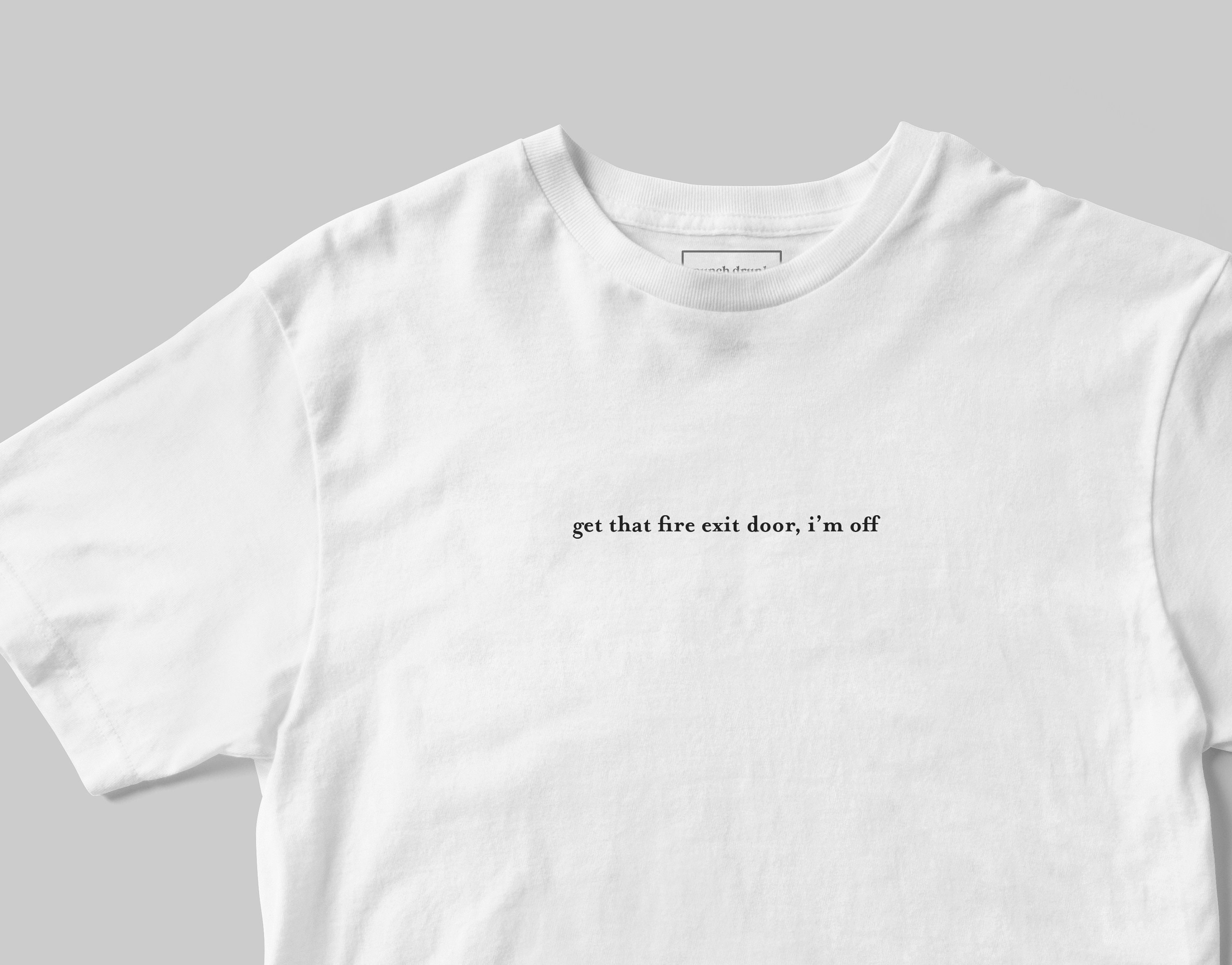 Gemma Collins T-Shirt 'Get that Fire Exit Door I'm | Etsy
