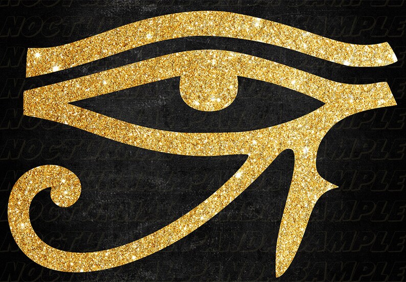 Egyptian Printable Eye of Horus Hieroglyph Art Wall | Etsy