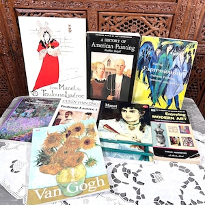 Art Books Choice Vintage From Manet to Toulouse, Every Painting Toulouse, Monet Ultimate, Expressionism, Van Gogh, and more choices