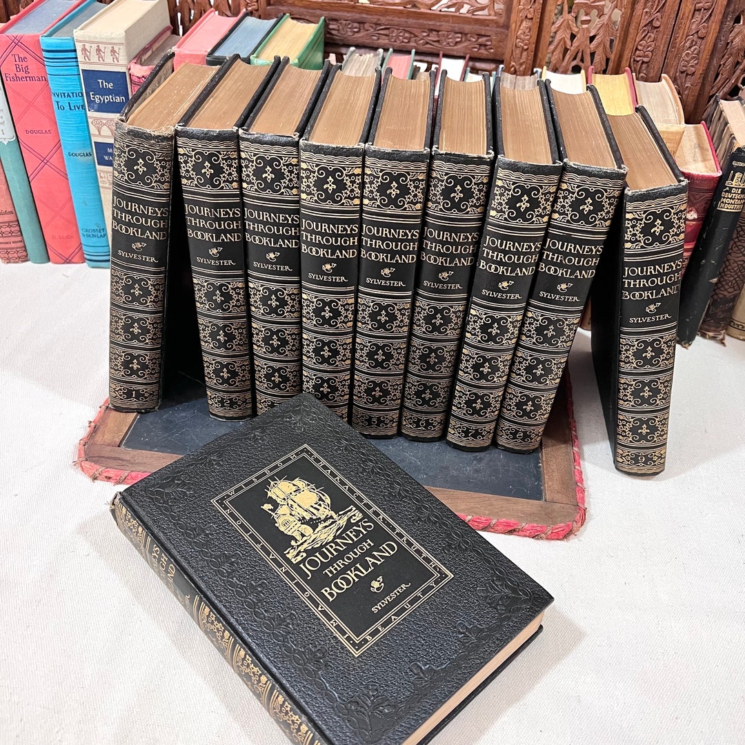 Children's Book Set Journeys Through Bookland Book 1922 Volumes 1 to 10