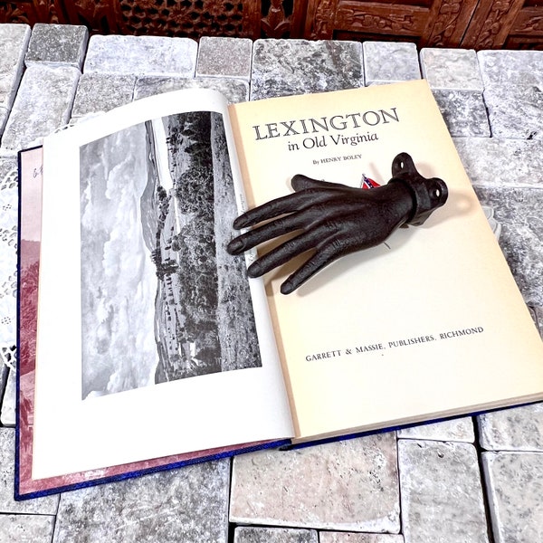 Vintage Book Lexington in Old Virginia - Book on Civil War South Rebel Army - General Lee