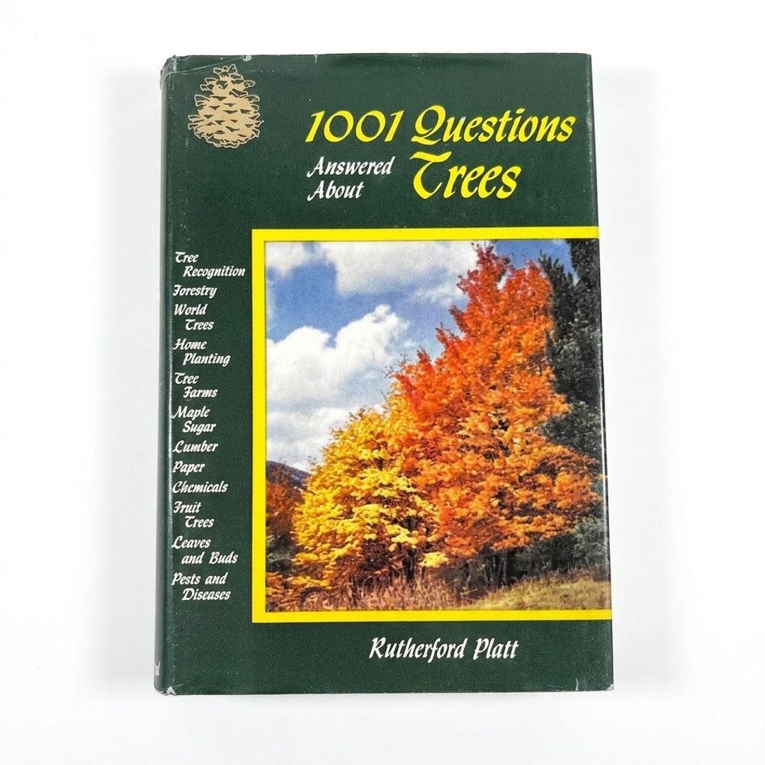 1001 Questions Answered About Trees - 1959 Vintage Book by Rutherford ...