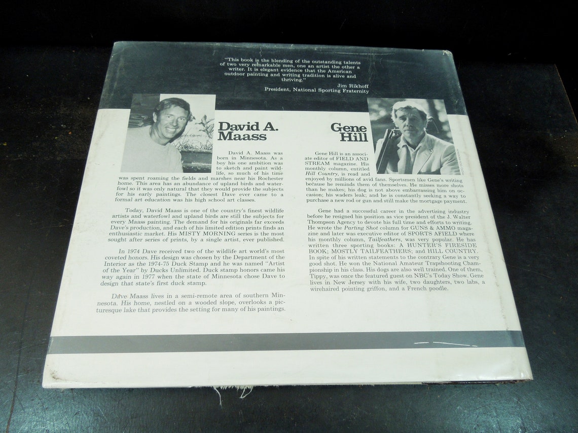 Coffee Table Book Titled A Gallery of Waterfowl and Etsy