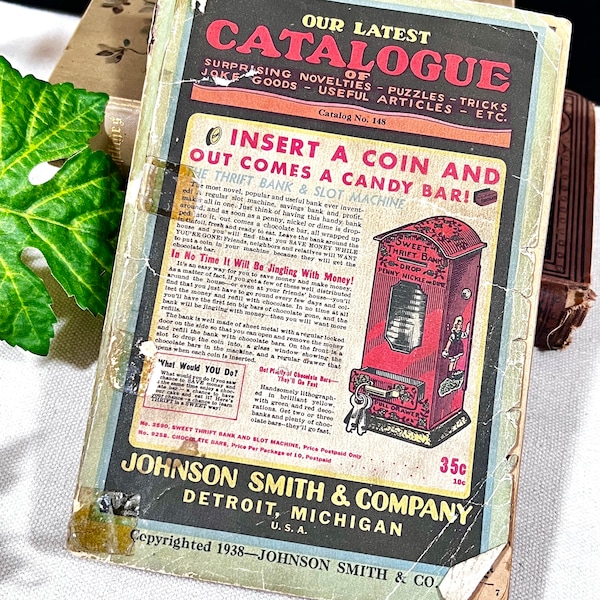 Johnson Smith and Company Catalog Etsy
