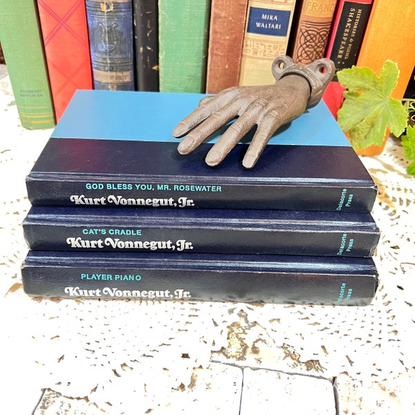Novels by Kurt Vonnegut Jr. Novels - Four Book Set - Player Piano - Cat's Cradle - God Bless You, Mr. Rosewater