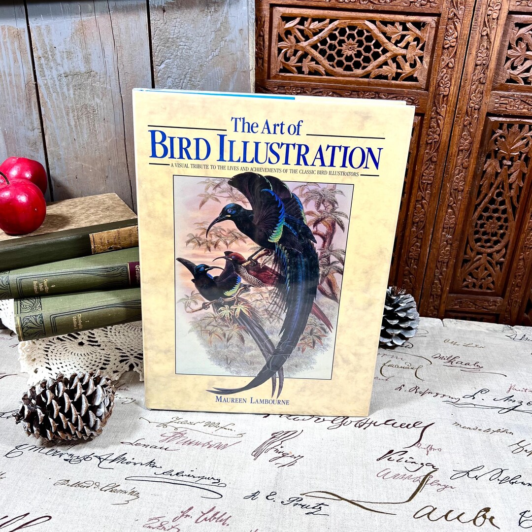 The Art of Bird Illustration 1990 Vintage Coffee Table Book of Classic ...