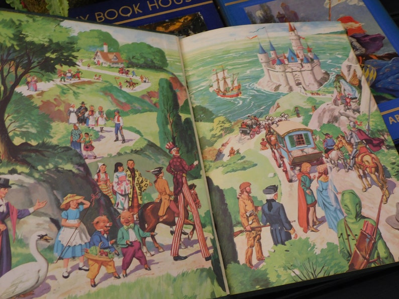 My Book House Vintage Books Choose From Flying Sails 1963 - Etsy