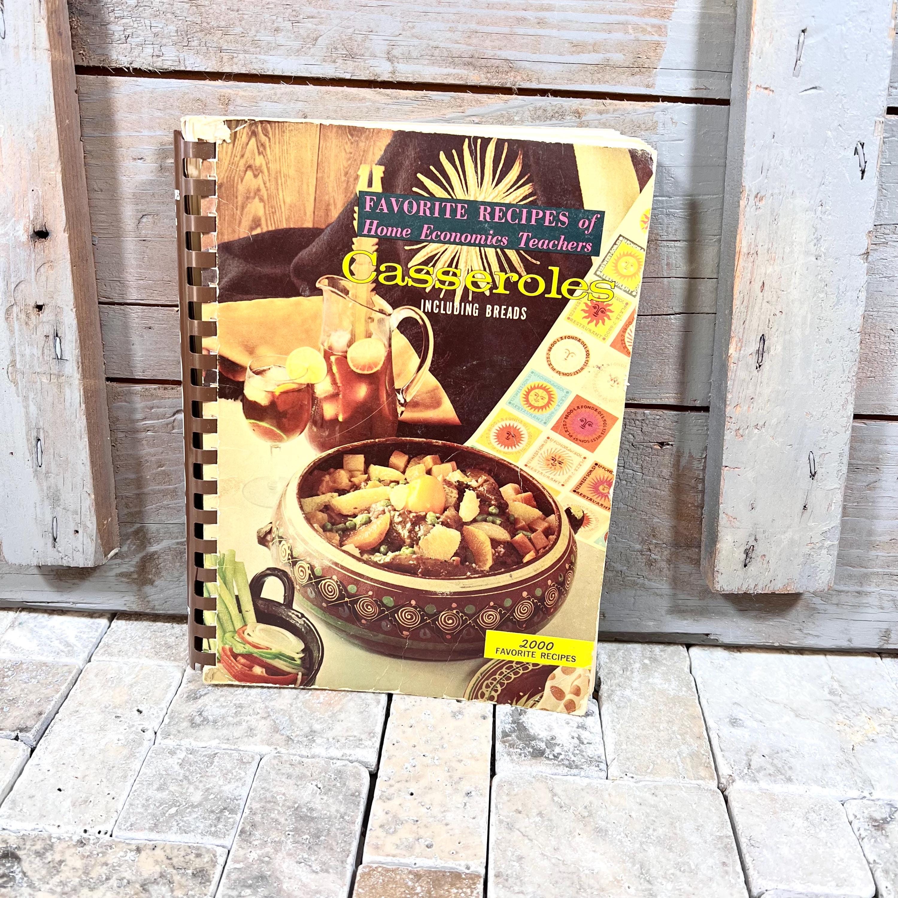 Vintage Cookbook Casseroles Southern Living Soft Cover