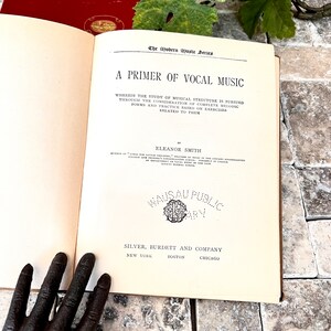 1901 Antique Song Book It's a Sing Along - the Modern Music Series ...